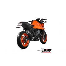 REBAJAS Silencioso Mivv Silenciador Delta Race Slip-On acero inoxidable negro / carbono