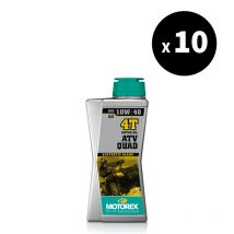 REBAJAS Aceite de motor Motorex ATV Quad 4T Oil - 10W40 10x1L
