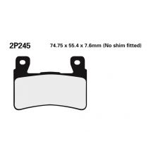 REBAJAS Pastillas de freno Nissin Juego pastillas de freno 2P245ST Del. CBR600F/RR 99-03