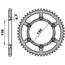 Corona PBR acero C45 estándar 820 - 520