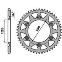 Corona PBR acero C45 estándar 899 - 520