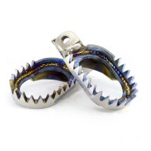 Estriberas Pro-Pegs enduro de titanio