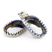 Estriberas Pro-Pegs de titanio Enduro