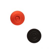 Tapón de cárter de motor RFX Juego tapa encendido Pro - negro