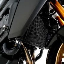 REBAJAS Protección de radiador R&G Racing Pro aluminio - Negro
