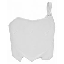 Número placa frontal Racetech delantero Blanco