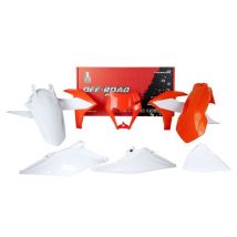 REBAJAS Kit de plástica Racetech (6 - Naranja / Blanco