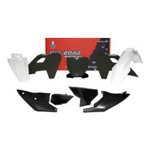 REBAJAS Kit de piezas de plástico Racetech (7 - Negro / Blanco