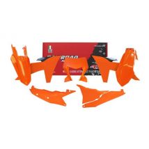 REBAJAS Kit de plástica Racetech (6 ) - Naranja / Negro