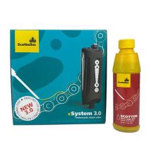 Grasa de cadena Scottoiler Sistema lubricación xSystem 3.0 + High-Temp. Red 250ml