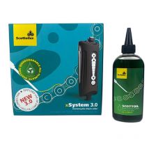 Grasa de cadena Scottoiler Sistema lubricación xSystem 3.0 + All Climate Biodegradable Green 250ml