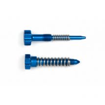 Carburador S3 Tornillo de ajuste del Enduro ralenti + aire + muelles azul