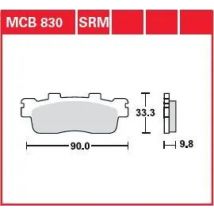 REBAJAS Pastillas de freno Trw Metal Sinterizado