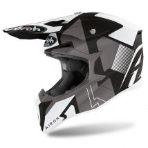 REBAJAS Casco de motocross Airoh WRAAP - RAZE - NEGRO MATE 2023