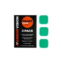 Film de protección hidrofóbico Armor Vision Pack x3 películas universales Hidrofóbicas Go Pro 27MM