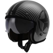 JET - REBAJAS Casco LS2 OF601 BOB II CARBON STAR Casco Jet Vespa