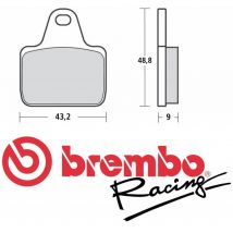 REBAJAS Pastillas de freno Brembo Racing Z04 TIPO R M049 PARA PINZA P2 34
