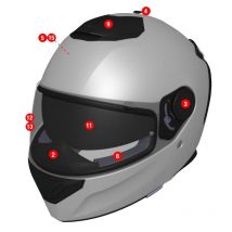 REBAJAS Repuestos Shark VENTILATION SUPÉRIEURE - SPARTAN / SPARTAN 1.2