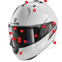 Spoiler del casco Shark SPOILER - EVO-ONE 2