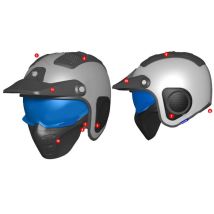 REBAJAS Carrilleras interiores (acolchados) Shark MOUSSES DE JOUES - X-DRAK