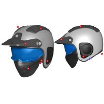 Acolchado interior superior Shark COIFFE & PARE-NUQUE - X-DRAK