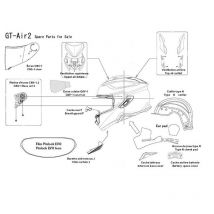 REBAJAS Repuestos Shoei GT-AIR II