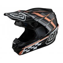 REBAJAS Casco de motocross TroyLee design SE4 POLYACRYLITE WARPED 2024