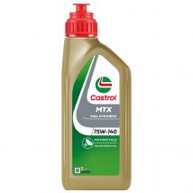 Aceite caja de cambios Castrol MTX FULL SYNTHETIC 75W140 1 LITRO