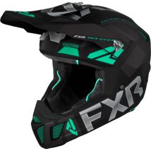 REBAJAS Casco de motocross FXR CLUTCH EVO NEGRO/MINT 2022