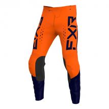 REBAJAS Pantalón de motocross FXR CLUTCH PRO ORANGE/MIDNIGHT NIÑO