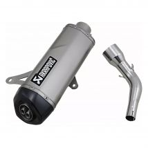 REBAJAS Silencioso Akrapovic Acero inoxidable - Carbono