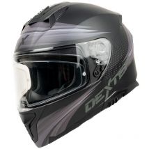 REBAJAS Casco integral moto negro mate Dexter STRANGER