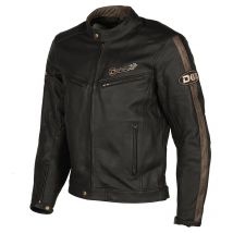 REBAJAS Cazadora Moto DXR D63 CE Cuero Piel