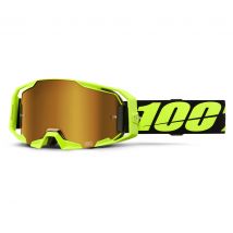 Gafas de motocross 100% ARMATIC - Lente Mirror True Gold 2025
