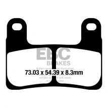 REBAJAS Pastillas de freno EBC Delanteras de metal sinterizado