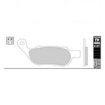 REBAJAS Pastillas de freno Galfer Traseras de metal sinterizado