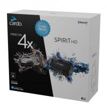 REBAJAS Intercomunicador Cardo PACK FREECOM 4X y SPIRIT HD