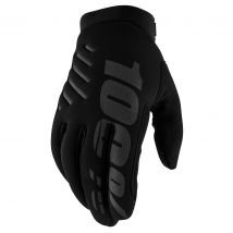 REBAJAS Guantes de motocross 100% BRISKER NEGRO 2024