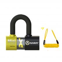 REBAJAS Antirrobo Auvray BLOCK DISC XTREM MINI ALERT CLASSE S.R.A. + CABLE RECORDATORIO