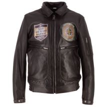 REBAJAS Cazadora Helstons JET FORCE Cuero Piel