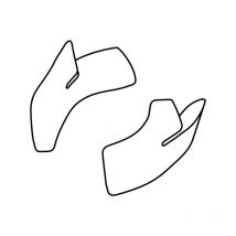 REBAJAS Carrilleras interiores (acolchados) ROOF KIT RO200 ECE22-06