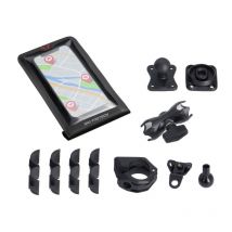 Soporte smartphone SW-MOTECH universal con Smartphone Drybag. Para manillar o retrovisor