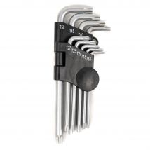 REBAJAS llave KOOROOM Juego de 9 llaves Torx de cabeza doblada