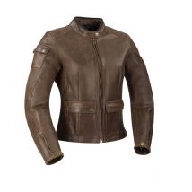 REBAJAS Chaqueta de moto Segura MUJER BABYLON Cuero Piel