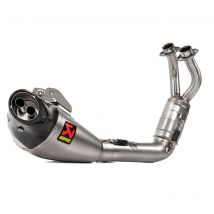 REBAJAS Escape completo Akrapovic Racing titanio terminación carbono
