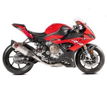 REBAJAS Escape completo Akrapovic Evolution titanio terminación carbono