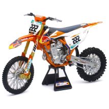 Moto a escala Newray KTM 450 SX-F Red Bull A. CAIROLI - Escala 1/6