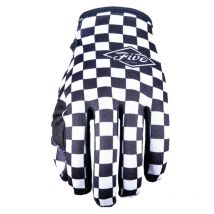 REBAJAS Guantes de cross Five MXF4 - FLAT TRACK NEGRO/BLANCO 2023
