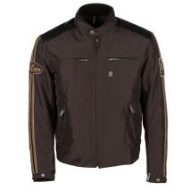 REBAJAS Cazadora Helstons ACE TISSU-CUIR Cuero Piel