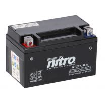 REBAJAS Batería Nitro YTX7A-SLA CERRADA TIPO ÁCIDO SIN MANTENIMIENTO/LISTA PARA USAR